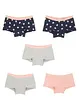 Mädchen Panty mit Bio-Baumwolle (5er Pack), bonprix