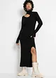 Langes Strickkleid mit Cut-Outs, RAINBOW