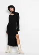 Langes Strickkleid mit Cut-Outs, RAINBOW