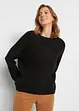 Pull en maille torsadée, bonprix