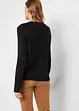 Pull en maille torsadée, bonprix