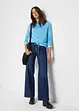 Jean large Mid Waist, stretch, John Baner JEANSWEAR