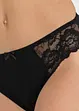 Lot de 4 slips à dentelle, bonprix