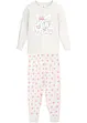 Mädchen Pyjama  (2-tlg. Set) mit Bio-Baumwolle, bonprix