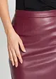 Pencil-Skirt, Leder-Imitat, BODYFLIRT boutique