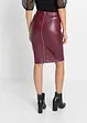 Pencil-Skirt, Leder-Imitat, BODYFLIRT boutique