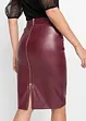 Pencil-Skirt, Leder-Imitat, BODYFLIRT boutique