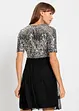 Robe courte à sequins, bonprix