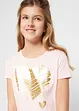 Mädchen T-Shirt (2er Pack) mit Bio-Baumwolle, bonprix