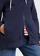 3-in-1 Umstands-Sweatjacke und Tragejacke, bonprix