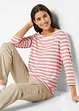 3/4 Shirt mit U-Boot-Ausschnitt, bonprix