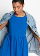 Shirtkleid mit Taschen aus reiner Baumwolle, bonprix