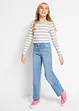 Wide-Leg-Jeans Mid Waist, bonprix