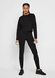 Sport-Leggings aus Bio-Baumwolle, knöchelfrei (2er Pack), bpc bonprix collection
