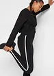 Sport-Leggings aus Bio-Baumwolle, knöchelfrei (2er Pack), bpc bonprix collection