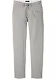 Regular Fit Schlupf-Chinohose mit Leinen, Straight, bonprix