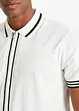 Piqué-Poloshirt mit Reißverschluss, bonprix