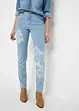 Straight Jeans Mid Waist, Schmetterling, bonprix