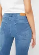 Capri Straight Jeans Mid Waist, bonprix