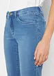 Capri Straight Jeans Mid Waist, bonprix