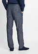 Regular Fit Chambray-Chinohose, Straight, bonprix