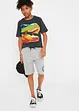 T-Shirt und Jersey-Bermuda (2-tlg. Set), bonprix