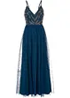 Trägerkleid mit Perlenstickerei, bonprix