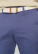 Regular Fit Chinohose mit Komfortbund und Gürtel, Straight, bonprix