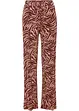 Weite Jerseyhose mit High-Waist-Bequembund, bonprix