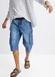 Long-Jeans-Bermuda, Relaxed Fit, bonprix