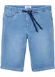 Bermuda confortable en jean et molleton, Regular, bonprix