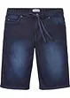 Bermuda confortable en jean et molleton, Regular, bonprix