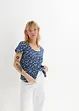 Jeansbluse aus Bio Baumwolle, bonprix