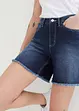 Short en jean stretch, taille normale, bonprix