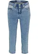 Skinny Jeans Mid Waist, knieumspielend Stretch, bonprix