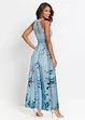 Sommer-Maxikleid mit Blumen-Print und Spitze, bonprix