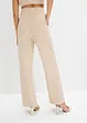Pantalon à taille élastiquée en interlock épais, bonprix
