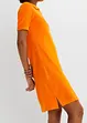 Knieumspielendes Frottee-Kleid mit Polokragen, bonprix