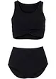 Bustier Bikini (2-tlg.Set) aus recyceltem Polyamid, bonprix