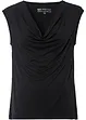 Top mit Wasserfallausschnitt, bonprix