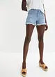 Jeans-Shorts mit Fransensaum, RAINBOW