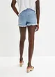 Jeans-Shorts mit Fransensaum, RAINBOW