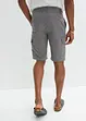 Bermuda cargo microfibre confortable en polyamide, Regular Fit, bonprix