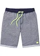 Short en molleton, effet jean, bonprix