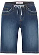 Jeans Bermuda Slim Fit Mid Waist, bonprix