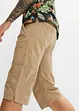 Stretch-Long-Bermuda mit Komfortschnitt, Regular Fit, bonprix