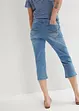 Slim Jeans, Mid Waist, Capri, bonprix