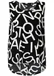 Blouse sans manches en viscose fluide, bonprix