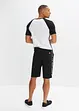 Shirt und kurze Hose (2-tlg.Set) aus reiner Bio-Baumwolle, bonprix