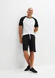 Shirt und kurze Hose (2-tlg.Set) aus reiner Bio-Baumwolle, bonprix